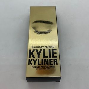 Kylie Kyliner Eye Brow Kit Birthday Edition Dark Bronze (products included)